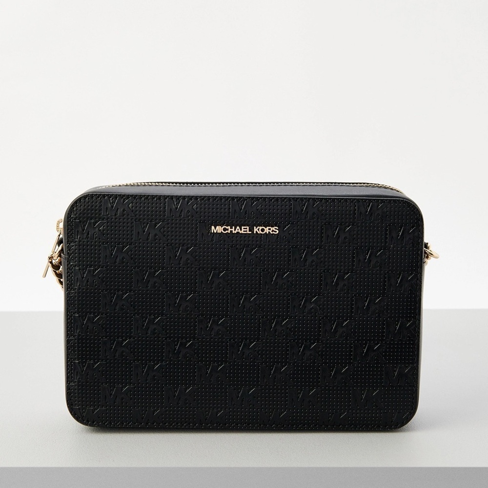 Michael Kors| Jet Set Large Saffiano Leather Crossbody Bag